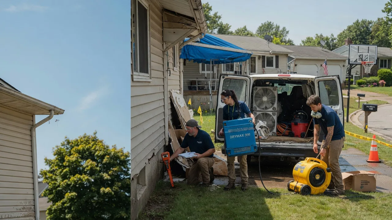 Ceiling Leak Cleanup in Jacobs Creek, PA near me