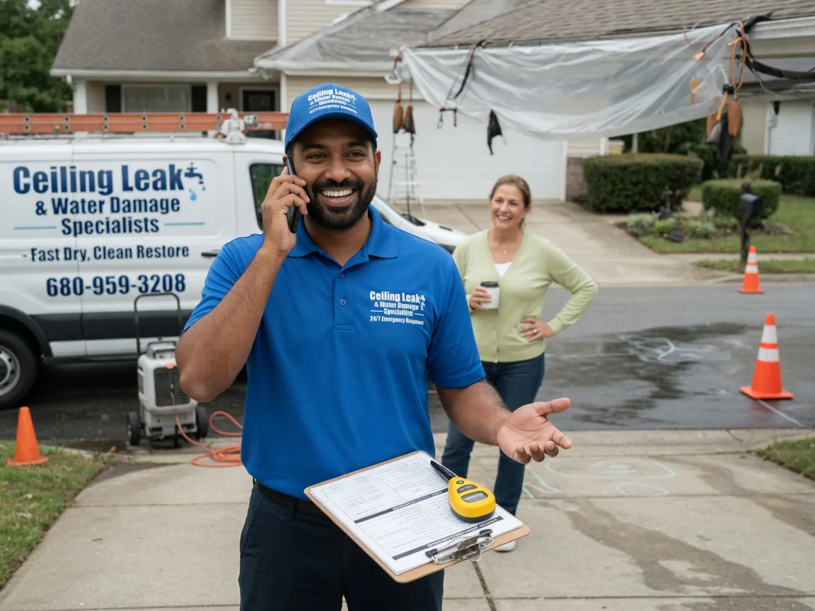 Ceiling Leak Cleanup Jacobs Creek, PA FAQs